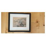 Antique prints imported from Japan