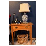 Antique Pine Accent Table