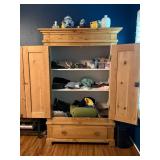 Antique Pine Amoir