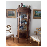 Louis XVI-style curio cabinet from Spain