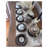 Handpainted tea service (others available)