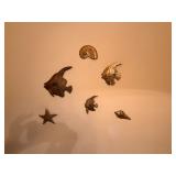 Brass Fish Wall Decor