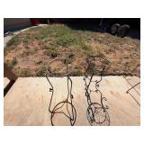 Iron Plant Holders