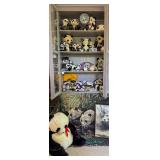Bellevue Estate Sale featuring a large collection of stuffed pandas figurines artwork and collectibl