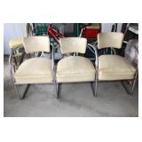 GARAGE - ART DECO CHROME SETTEE