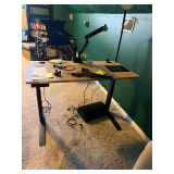 Electronic standing desk