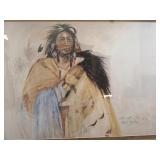 Carol Grigg Blue Silk framed print