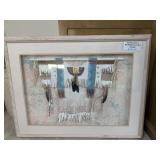 Southwestern Mix Media Art Piece