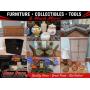 Household Furniture & Decor, Glassware & Kitchenwares, Collectibles