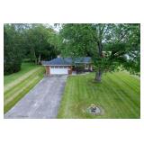 3 Bed All Brick Ranch on 0.83 Acres with 30 x 48 Pole Building and 2 Car Garage