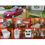 2008 Ford Fusion SE, appliances, furniture, lawn & garage items, fishing gear, household goods + BUL