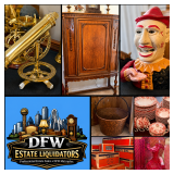 This Fri & Sat! ~Incredible Arlington Collectors Estate! Vintage Fashion, Furs, Toys, Glass, MCM, Rugs, Clocks, Art, Old Books, Antique Furniture, Hollywood Regency, Lionel Trains, Cast Iron Banks..