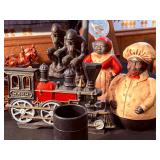 This Fri & Sat! ~Incredible Arlington Collectors Estate! Vintage Fashion, Furs, Toys, Glass, MCM, Rugs, Clocks, Art, Old Books, Antique Furniture, Hollywood Regency, Lionel Trains, Cast Iron Banks.