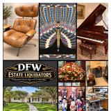 This Fri & Sat! ~Incredible Preston Hollow Estate Sale! Steinway Piano, Fine Art, Clocks, MCM, Collectibles, Jet Woodworking Machinery & Much More! Demo Too! 