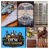 This Fri & Sat! ~Huge Carrollton Estate Sale! Extensive Woodworking Shop, MCM, Toys, Leather Furniture, Rolling Tool Chest, Nice Appliances, Electronics, Collectibles, Accents & Much More!