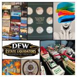 This Fri & Sat! ~Incredible Denton Estate Sale! Collectibles, Gaming, Coins, Toys, Trading Cards, Books, Nice Appliances, Furniture, Yard Art, Classic Rock LP,s, Fitness Equipment & Much More!