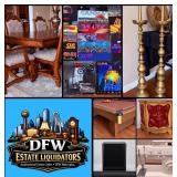This Sat & Sun! ~Incredible Cedar Hill (Joe Pool Lake) Sale! Classic Rock LP's, Fine Furniture, LeCreuset, Pool Table, Home Audio, Outdoor, Craftsman Rolling Tool Chest, Collectibles & More!
