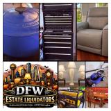This Fri & Sat! Incredible Arlington Estate Sale! LeCreuset, Elfa, Leather Furniture, Sterling, Home Audio, Quilts, Generator, Craftsman, Outdoor Living, Collectibles..