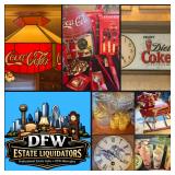 This Fri & Sat! ~Incredible Weatherford Estate Sale! Huge Coca Cola Collection, Vintage, Antiques, Collectibles, Memorabilia, Tools, Primitives & Much More!