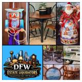 This Fri & Sat! ~Incredible Denton Estate Sale! Jim Shore, Nice Appliances, Fine Furniture, Collectibles, Fashion, Outdoor & Much More!