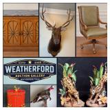 Bidding Ends Fri! ~Incredible *Online Only* Dallas, TX Fine Estate Auction! Fine Furniture, Taxidermy, Gun Safe, Collectibles & Much More! Local P/U & Ship Avail!