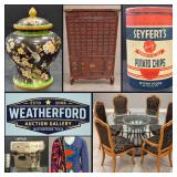 Bidding Ends Fri! ~Incredible *Online Only* Weatherford Gallery Auction! Fine Furniture, Collectibles, Antiques, Memorabilia, Artwork, Vintage & Much More! Local P/U & Ship Avail.