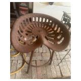 Cast Iron Tractor Seat