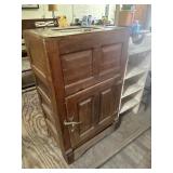 Antique Oak Ice Box