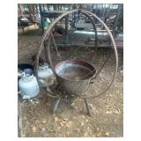 Kettle Culdron Planter