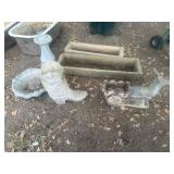 Cement Bird Bath