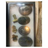 Belt Buckles, Houston Committeee Badges