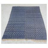 1003	ANTIQUE HAND WOVEN COVERLET, APPROXIMATELY 73 IN X 94 IN