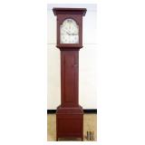 1155	ANTIQUE TALL CASE GRANDFATHER