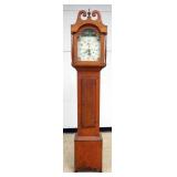 1156	ANTIQUE TALL CASE GRANDFATHER