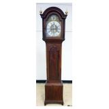 1158	ANTIQUE TALL CASE GRANDFATHER