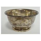 1010	REVERE SILVERSMITH STERLING BOWL, APPROXIMATELY 2 1/2 IN HIGH, 3.0 OZT																									