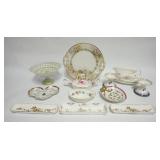 1029	GROUP OF ASSORTED DECORATIVE CHINA																																																													