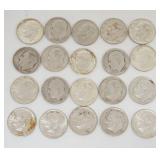 1062	GROUP OF 20 1964 & EARLIER ROOSEVELT DIMES																																																					
