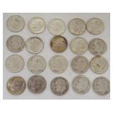 1068	GROUP OF 20 1964 & EARLIER ROOSEVELT DIMES																																																					