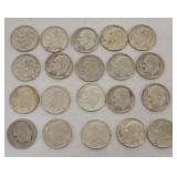 1069	GROUP OF 20 1964 & EARLIER ROOSEVELT DIMES																																																					