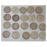 1071	GROUP OF 20 1964 & EARLIER ROOSEVELT DIMES																																																					