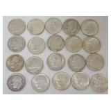 1079	GROUP OF 20 1964 & EARLIER ROOSEVELT DIMES																																																					