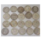 1084	GROUP OF 20 1964 & EARLIER ROOSEVELT DIMES																																																					