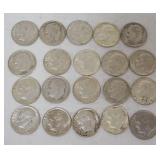 1086	GROUP OF 20 1964 & EARLIER ROOSEVELT DIMES																																																					
