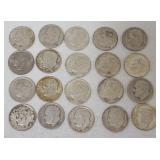 1089	GROUP OF 20 1964 & EARLIER ROOSEVELT DIMES																																																					