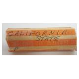 1117	10 DOLLARS STATE QUARTERS, CALIFORNIA, P MINT MARK																																													