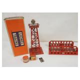 1152	LIONEL TRAINS NO 364 BEACON & STEEL BRIDGE																																																					