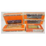 1159	LIONEL TRAINS CARS GROUP OF 5																																																																		