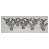 1172	14 ALUMINIUM SNOW EAGLES																																																																							