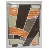 1176	MODERN GEOMETRIC FRAMED & NUMBERED ARTIST SIGNED PRINT, JOHN (?), 2/250, APPROXIMATELY 31 IN X 